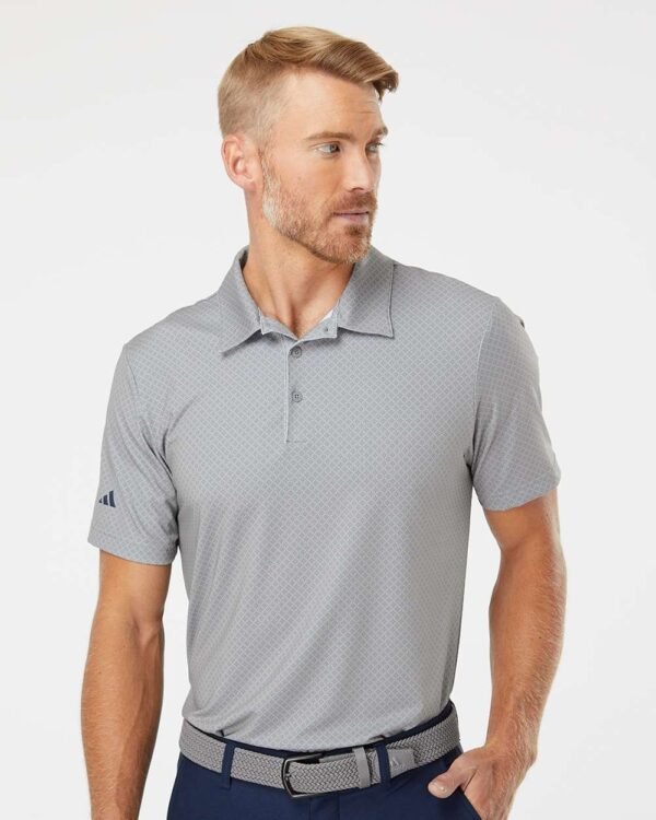 Diamond Dot Print Polo - A498