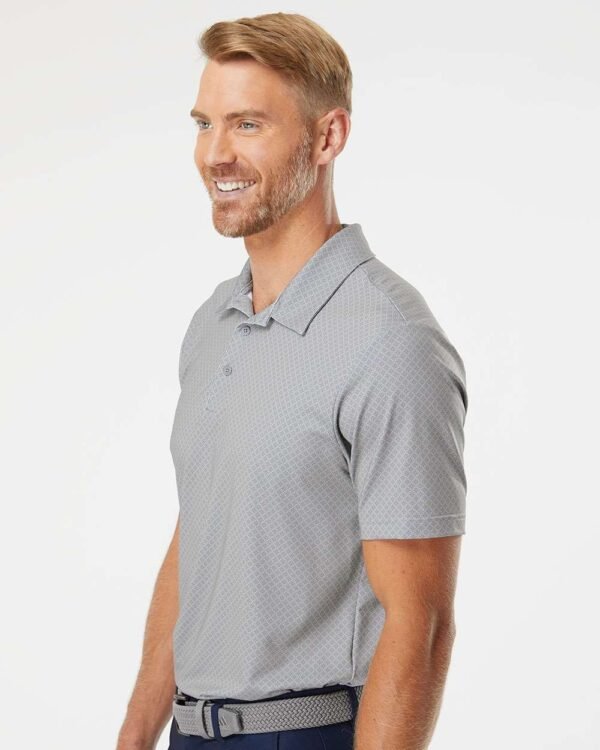 Diamond Dot Print Polo - A498