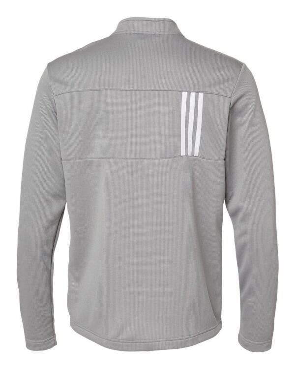 3-Stripes Double Knit Quarter-Zip Pullover - A482