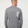 3-Stripes Double Knit Quarter-Zip Pullover - A482