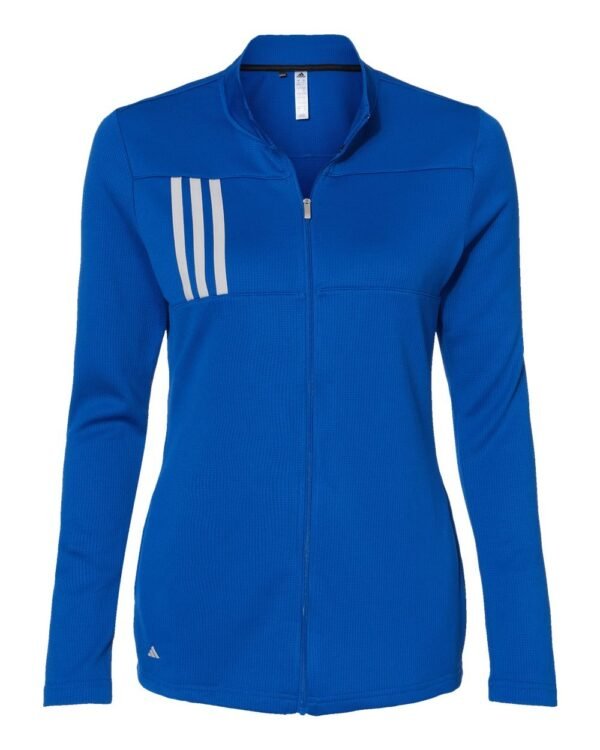 Women's 3-Stripes Double Knit Full-Zip - A483