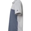 Heathered Colorblocked 3-Stripes Polo - A508