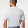 Heathered Colorblocked 3-Stripes Polo - A508