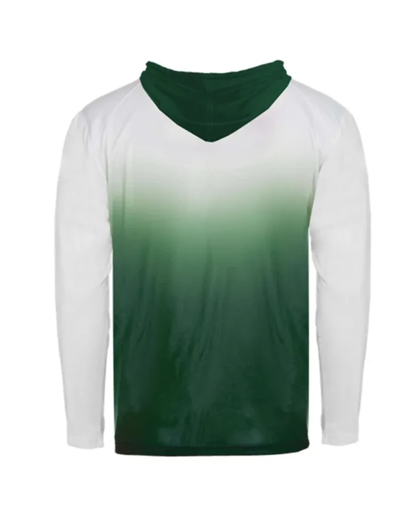Youth Ombre Hooded Long Sleeve T-Shirt - 2205