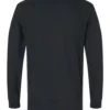 90606_b_fl Unisex Combed Ringspun Long Sleeve T-Shirt - 600LRUS