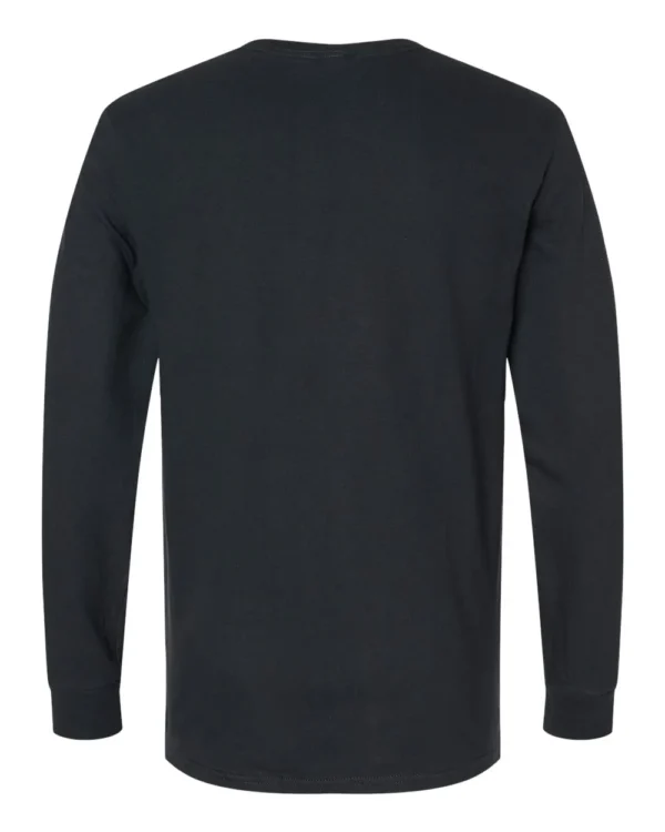 90606_b_fl Unisex Combed Ringspun Long Sleeve T-Shirt - 600LRUS