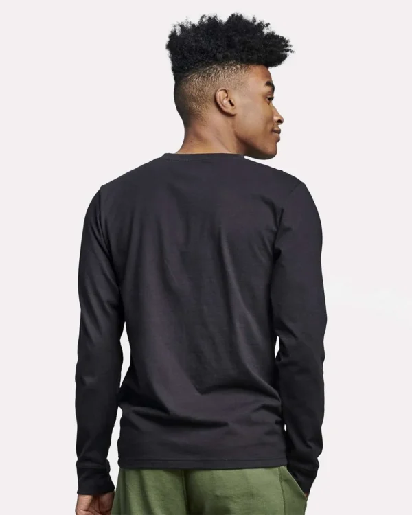 90606_omb_fl Unisex Combed Ringspun Long Sleeve T-Shirt - 600LRUS