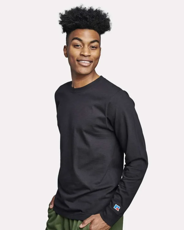 90606_oms_fl Unisex Combed Ringspun Long Sleeve T-Shirt - 600LRUS