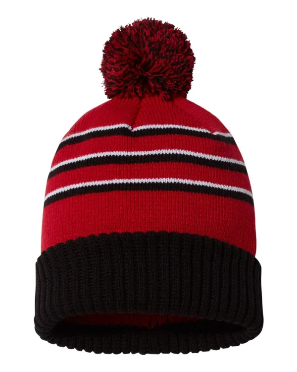 Pom Cuffed Beanie - 134