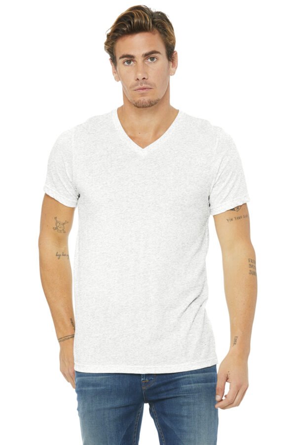 BELLA+CANVAS® Unisex Triblend Short Sleeve V-Neck Tee