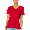 BELLA+CANVAS® Women’s Relaxed Jersey Short Sleeve V-Neck Tee