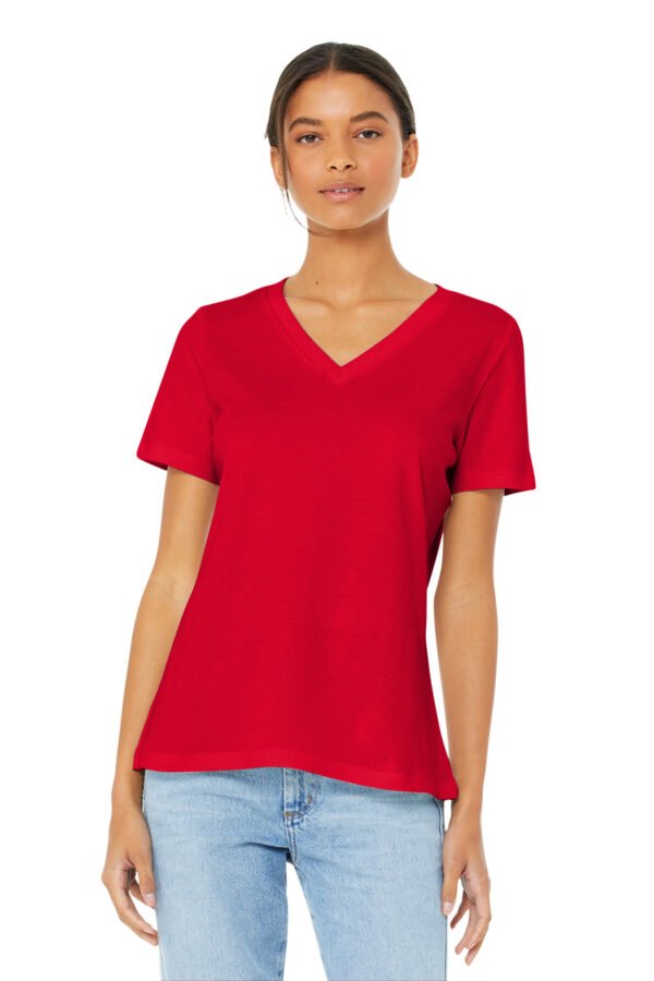 BELLA+CANVAS® Women’s Relaxed Jersey Short Sleeve V-Neck Tee