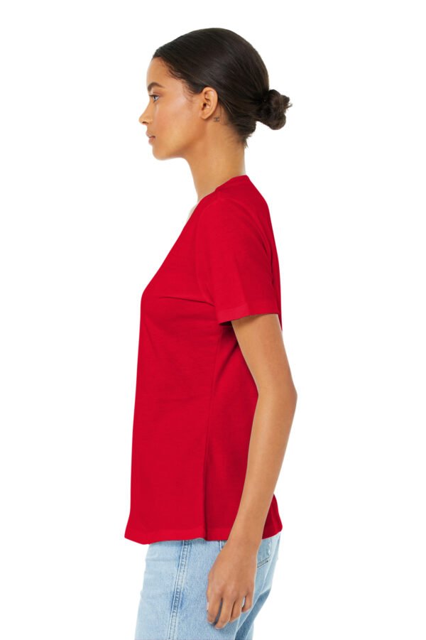 BELLA+CANVAS® Women’s Relaxed Jersey Short Sleeve V-Neck Tee