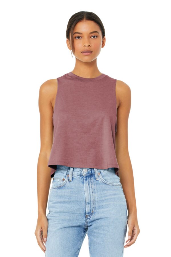 BELLA+CANVAS® Women’s Racerback Cropped Tank