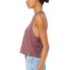 BELLA+CANVAS® Women’s Racerback Cropped Tank