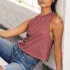 BELLA+CANVAS® Women’s Racerback Cropped Tank