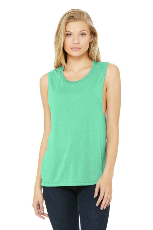 BELLA+CANVAS® Women’s Flowy Scoop Muscle Tank