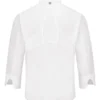 93095_b_fl Mimix™ Ten Knot Button Chef Coat with OilBlok - 044X