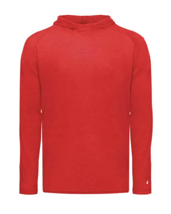 Youth Tri-Blend Surplice Hooded Long Sleeve T-Shirt - 2905
