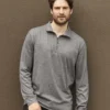 Vintage Microstripe Quarter-Zip Pullover - 2130060