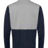 Textured Mixed Media Quarter-Zip Pullover - A532