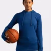 Women's Tri-Blend Surplice Long Sleeve Hooded T-Shirt - 4965