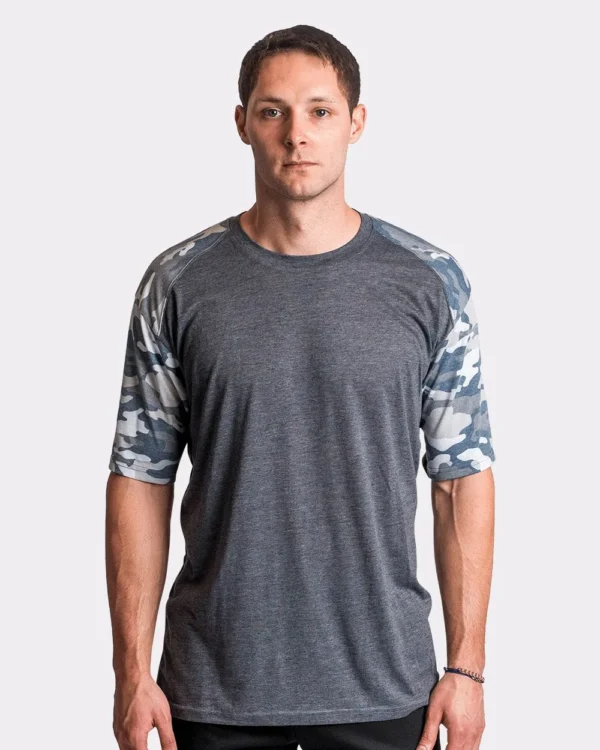 Vintage Camo Sport Triblend T-Shirt - 4970
