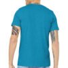 BELLA+CANVAS® Unisex Heather CVC Short Sleeve Tee (A)