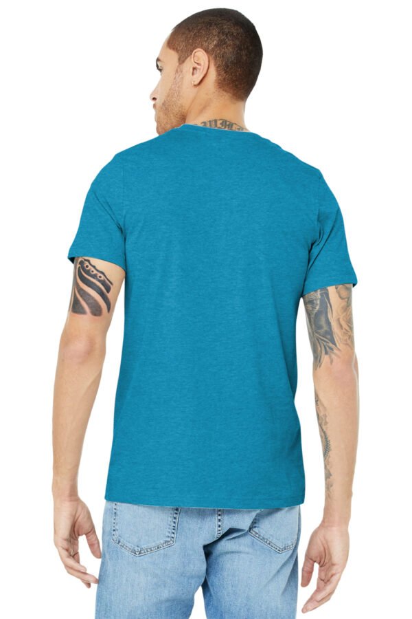 BELLA+CANVAS® Unisex Heather CVC Short Sleeve Tee (A)