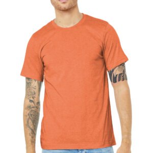 BELLA+CANVAS® Unisex Heather CVC Short Sleeve Tee (B)