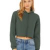 BELLA+CANVAS® Women’s Sponge Fleece Cropped Fleece Hoodie