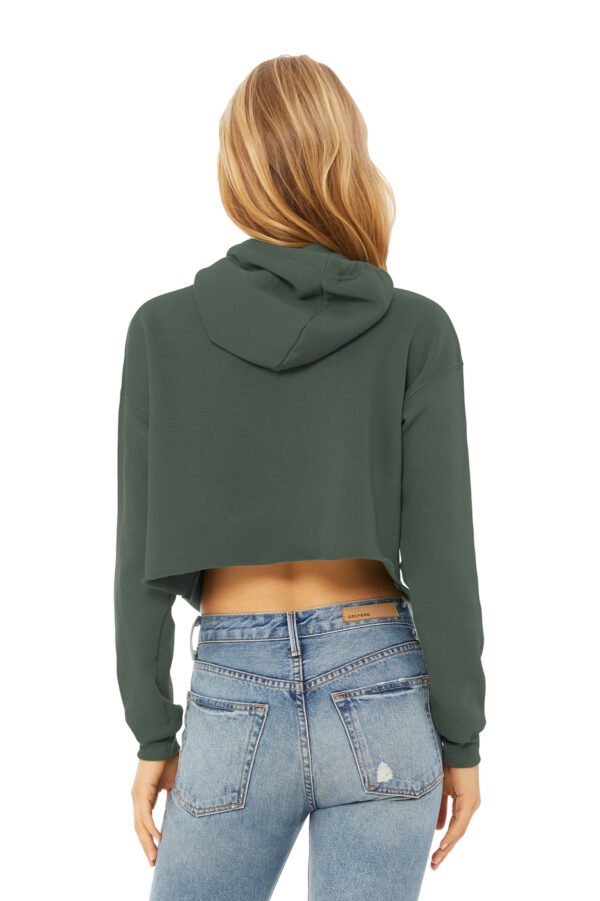 BELLA+CANVAS® Women’s Sponge Fleece Cropped Fleece Hoodie