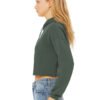 BELLA+CANVAS® Women’s Sponge Fleece Cropped Fleece Hoodie