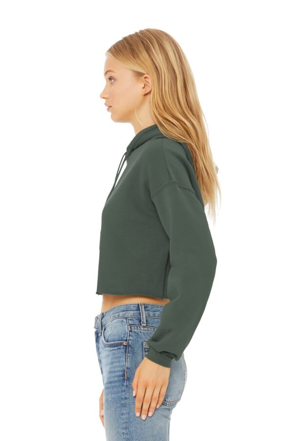 BELLA+CANVAS® Women’s Sponge Fleece Cropped Fleece Hoodie