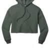 BELLA+CANVAS® Women’s Sponge Fleece Cropped Fleece Hoodie