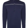 1/4-ZIP MOCK PULLOVER