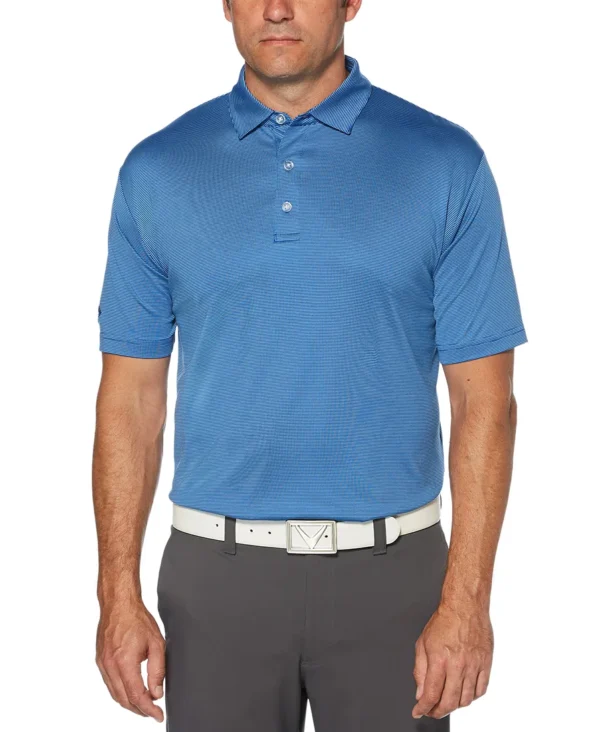 FINE LINE STRIPE POLO