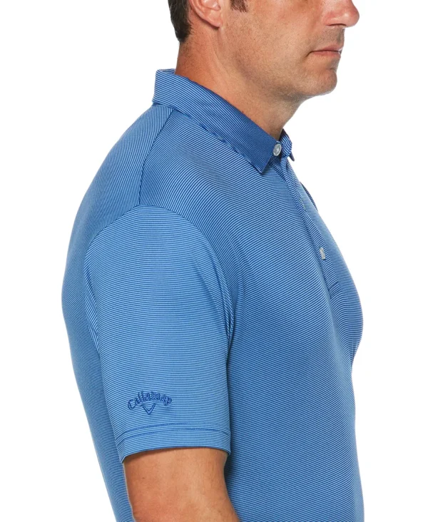 FINE LINE STRIPE POLO