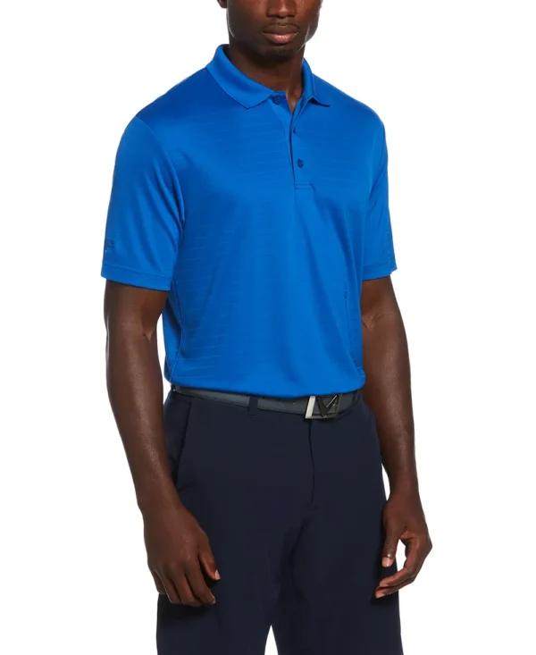 ECO HORIZONTAL TEXTURED POLO