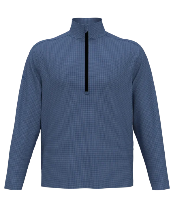 HOUNDSTOOTH 1/4-ZIP PULLOVER