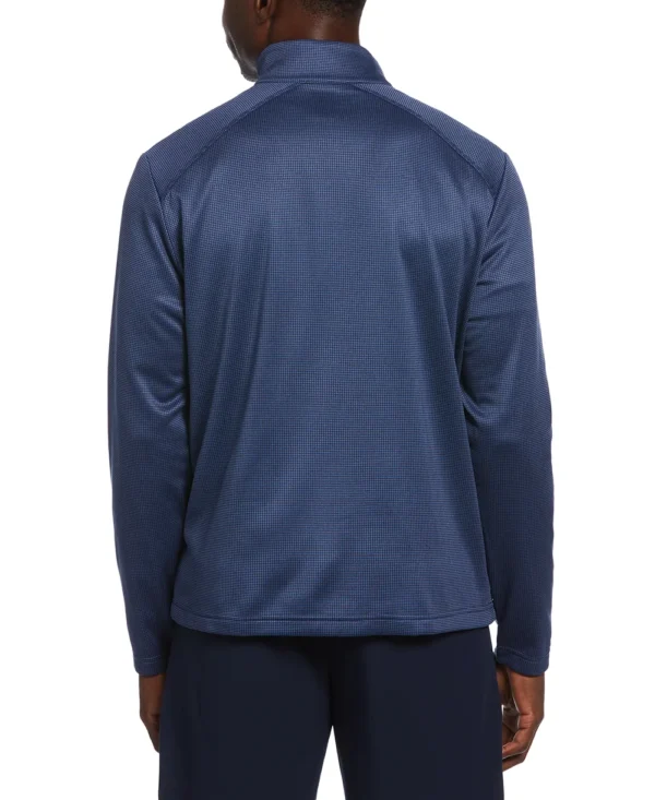 HOUNDSTOOTH 1/4-ZIP PULLOVER