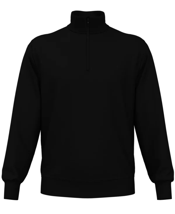 1/4 ZIP MERINO SWEATER
