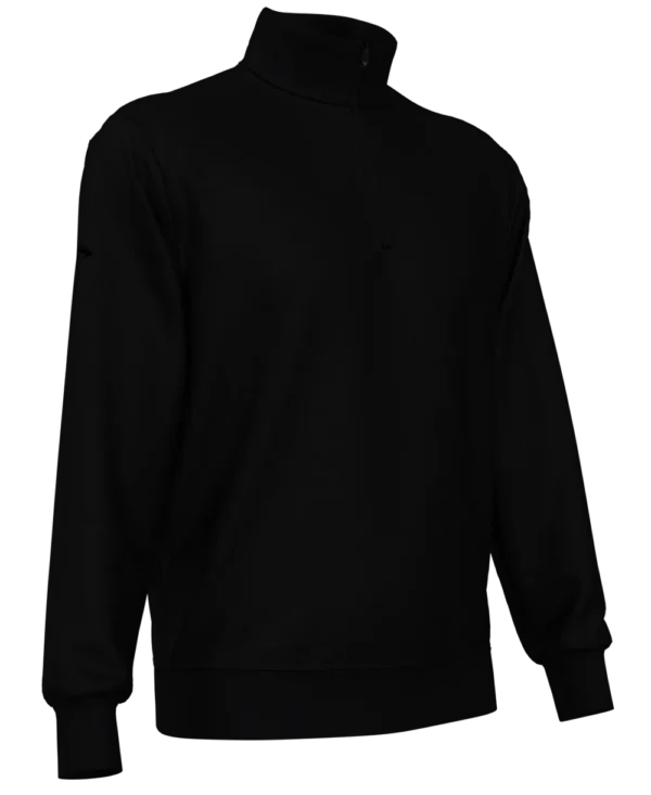 1/4 ZIP MERINO SWEATER