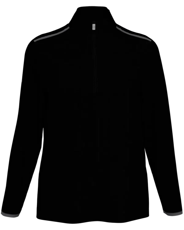 LADIES 1/4-ZIP MOCK PULLOVER