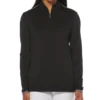 LADIES 1/4-ZIP MOCK PULLOVER