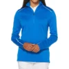 LADIES WATER REPELLENT 1/4-ZIP PULLOVER
