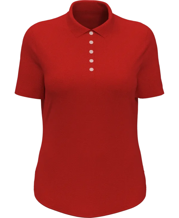LADIES BIRDSEYE POLO