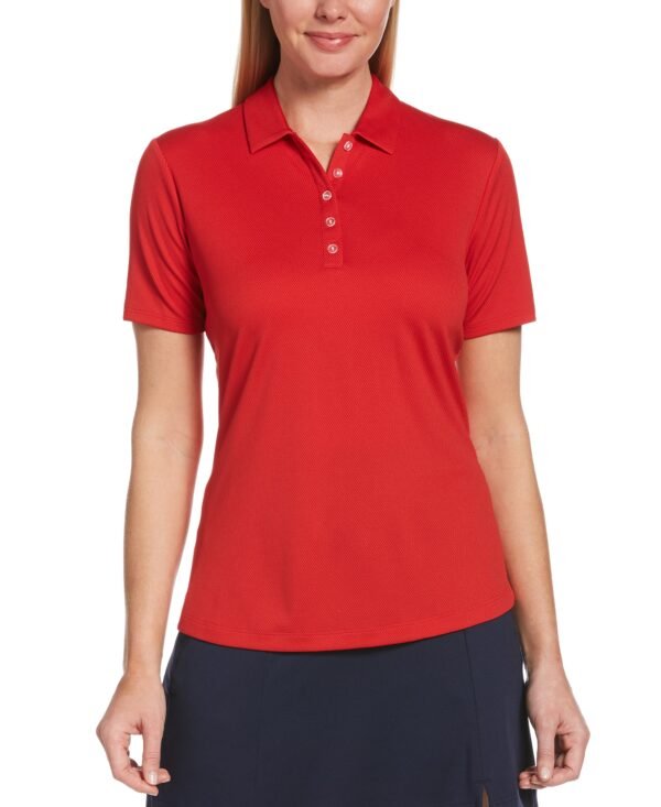 LADIES BIRDSEYE POLO
