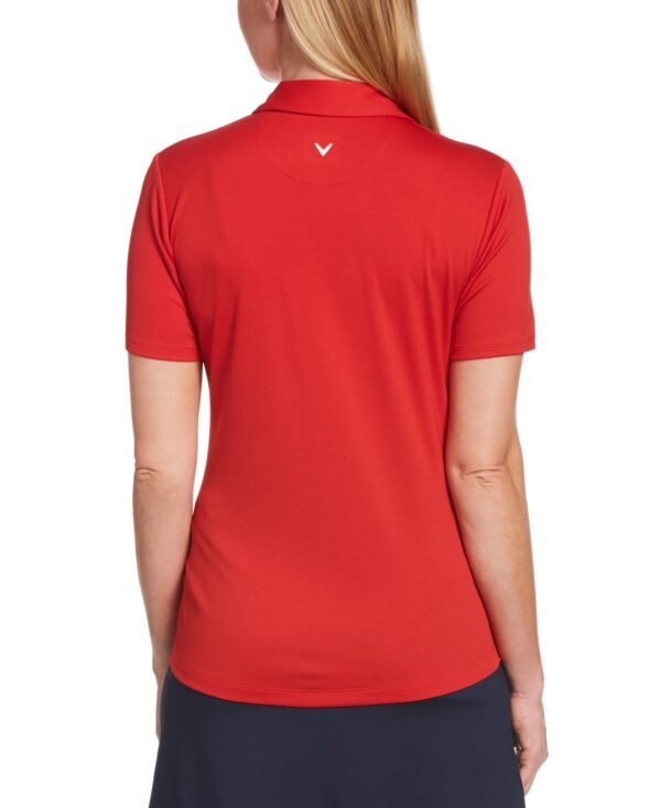 LADIES BIRDSEYE POLO