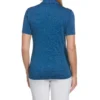 LADIES BROKEN STRIPE POLO